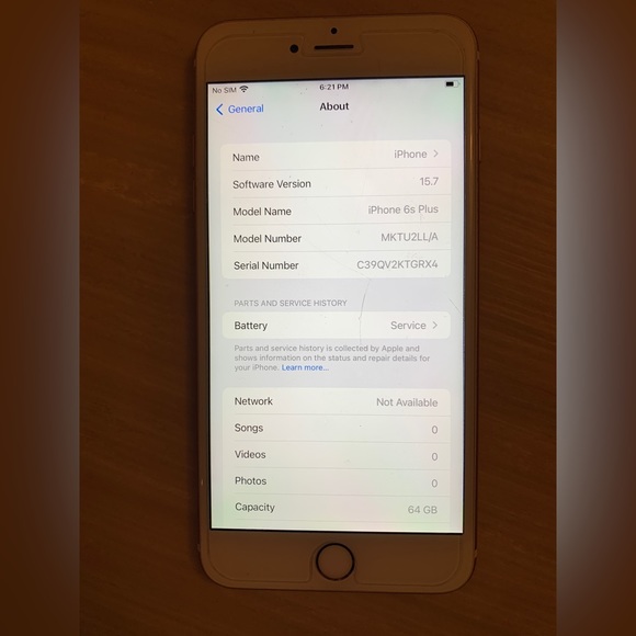 iPhone 6s Plus 64gb unlocked rose gold - Picture 3 of 6